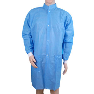 disposable non woven lab coat
