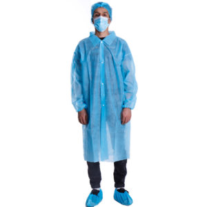 non woven lab coat