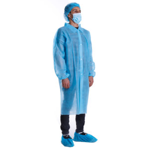 non woven lab coat