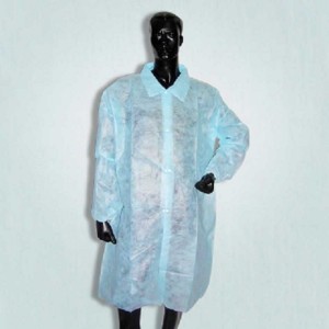 non woven lab coat