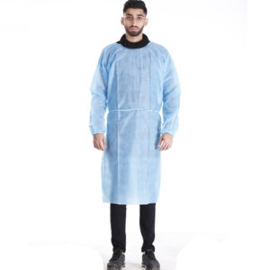 non woven visitor gown